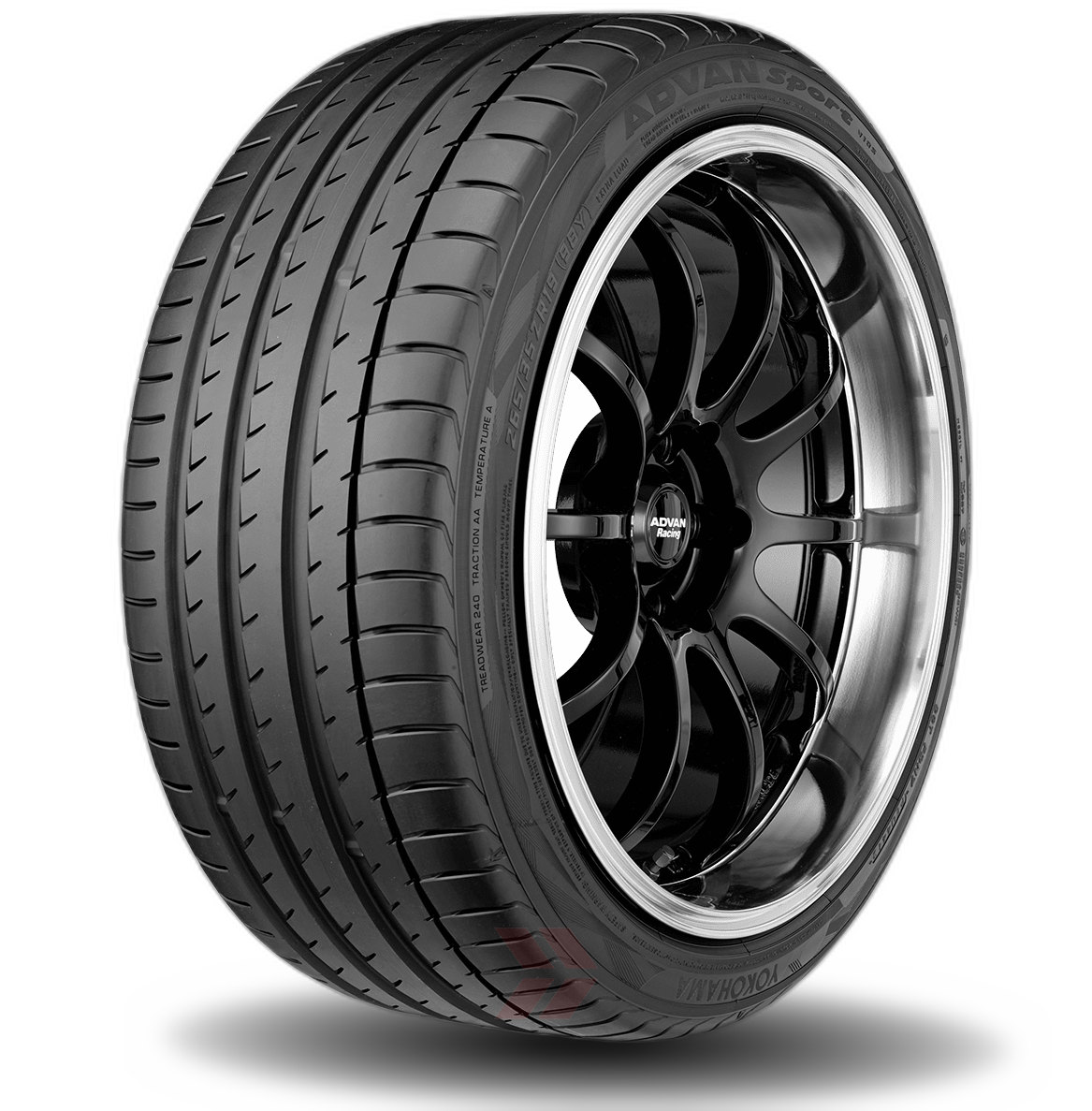Yokohama Advan Sport V105 Zps Zero Pressure Runflat tyre
